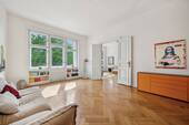 Wohn- und Arbeitszimmer - Etagenwohnung mit 183,00 m² in Berlin zum Kaufen