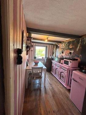 Küche in der Dachwohung - 