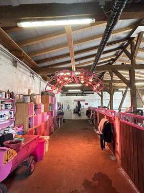 Stallgebäude mit Solarium - 