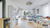Wohnzimmer - Etagenwohnung mit 116,90 m&sup2; in Röfingen zum Kaufen