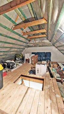 Isolierter Dachboden - 