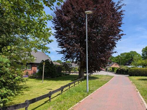 Fuß- und Radweg zum Ort - Einfamilienhaus mit 130,00 m&sup2; in Trittau zum Kaufen