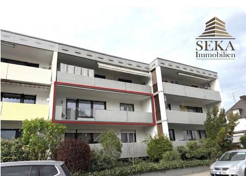 Außenansicht - 3,5-Zimmer-Terrassenwohnung mit Außenstellplatz