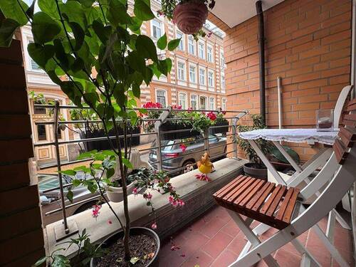 Loggia - Wohnen in der Paulsstadt! großzügige 2- Zimmerwohnung mit Loggia