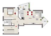 Grundriss der Wohnung - 