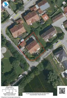 Lageplan - 2 Zimmer Etagenwohnung zum Kaufen in Wallersdorf