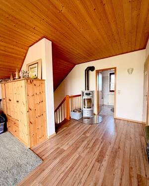 Wohnzimmer mit Kamin - 