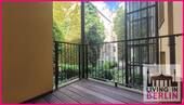 Balkon an Wohnzimmer und Küche - 