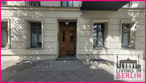 Hauseingang - 4 Zimmer Etagenwohnung zur Miete in Berlin