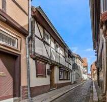 Uriges Fachwerkhaus in der Innenstadt von Quedlinburg