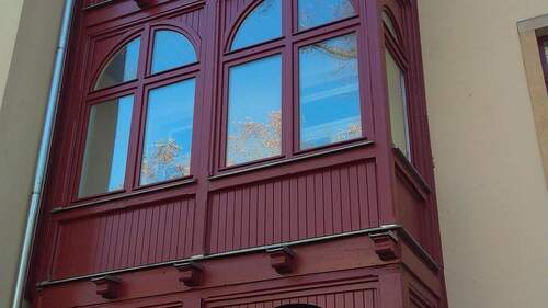 Balkon_ Wintergarten.jpg - 3 Zimmer Etagenwohnung in Dresden