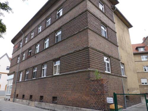Hausrückansicht - 3 Zimmer Etagenwohnung zur Miete in Halle (Saale)