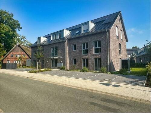 Strassenansicht - 2 Zimmer Etagenwohnung zur Miete in Fintel