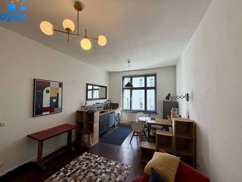 Wohnzimmer - 2 Zimmer Etagenwohnung zum Kaufen in Berlin