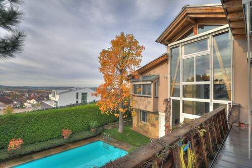 Ansicht Terrasse oben - 