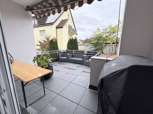 Balkon - 4 Zimmer Etagenwohnung zum Kaufen in Esslingen am Neckar / Mettingen