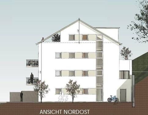 Ansicht Nordost - Etagenwohnung mit 103,00 m² in Onsdorf zum Kaufen