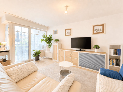 Wohnbereich - Erste Wohnung oder Investment? 2-Zimmer mit Balkon, Einbauküche & TG-Stellplatz in Darmsheim
