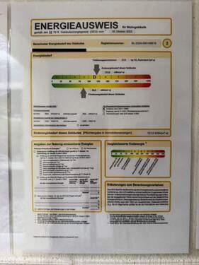 Energieausweis - 