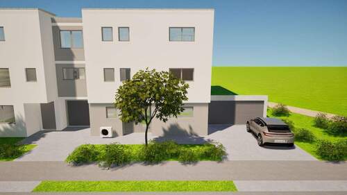 Ost-Ansicht - 6 Zimmer Reihenendhaus in Gärtringen