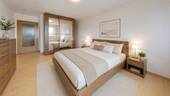 Schlafzimmer visualisiert - 
