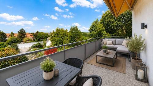 Balkon visualisiert - 