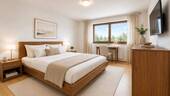 Schlafzimmer visualisiert - 