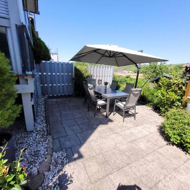 Terrasse - 5 Zimmer Doppelhaushälfte in Marbach am Neckar