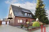 Außenansicht - Gepflegtes Einfamilienhaus in zentraler Wohnlage von Bakum