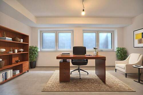 Büro - mögliche Möblierung - 