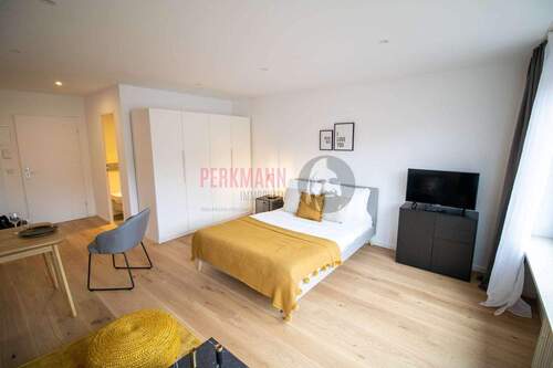 Wohnraum - 1 Zimmer Etagenwohnung zur Miete in München