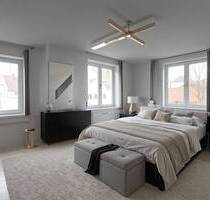 Individuelle 6 Zi. Wohnung mit Fußbodenheizung, PKW Stellplatz, Bäckerei, Friseur, Post - Holzheim