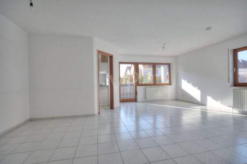 Wohn-Esszimmer II - Etagenwohnung mit 64,00 m&sup2; in Heilbronn Neckargartach zum Kaufen