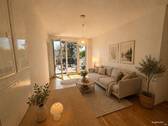 Wohnzimmer Beispiel - Etagenwohnung mit 55,00 m&sup2; in Berlin zur Miete