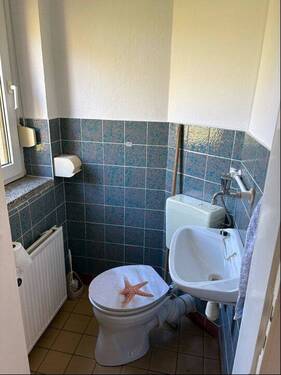 Gäste-WC im Erdgeschoß - 