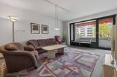 Wohnzimmer - 3 Zimmer Etagenwohnung zum Kaufen in Karlsruhe / Rüppurr