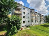 Hofansicht - 3 Zimmer Etagenwohnung zur Miete in Zeitz