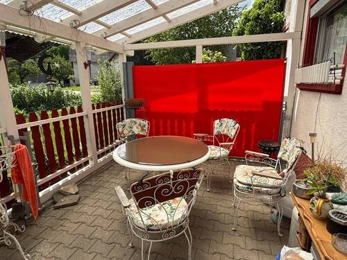 Überdachte Terrasse im Erdgeschoss - 