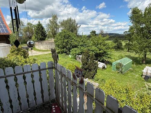 Ausblick vom Balkon - 