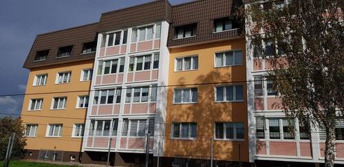Hausansicht - 3-Raumwohnung im 3. Obergeschoss