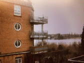 Ausblick Badezimmer - 3 Zimmer Etagenwohnung in Berlin