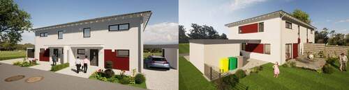 Visualisierung - Doppelhaushälfte zum Kaufen in Rödental