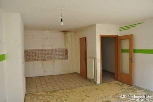  Wohnbereich-mit-Küchennische - 