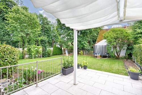 Terrasse mit Garten - Reihenendhaus mit 129,40 m&sup2; in Planegg zum Kaufen