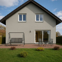 Fassade - Charmantes Einfamilienhaus in Berlin-Pankow – 6 Zimmer, moderner Grundriss, sonnige Terrasse, großer Garten & Garage – ideal für Familien!