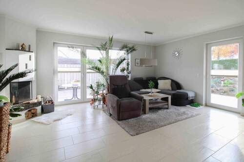 Wohnzimmer - 3 Zimmer Einfamilienhaus in Stralsund