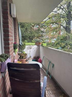 Loggia - 3 Zimmer Etagenwohnung in Krefeld
