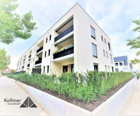 Ansicht Südwest - Exklusive moderne 5-Zimmer-Gartenwohnung in Herzogenaurach inkl. 2 TG-Stellplätze