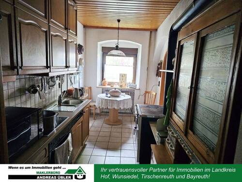 Küche - 8 Zimmer Bauernhaus, Landhaus in Höchstädt im Fichtelgebirge