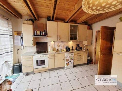 Küche mit Balkon - 